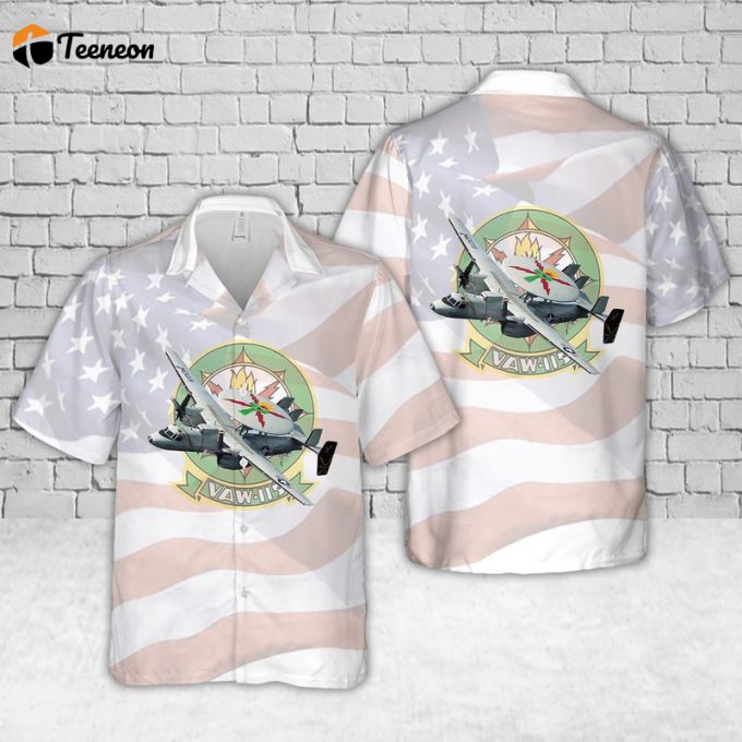 U.s Navy Vaw-115 Liberty Bells E-2D Hawaiian Shirt Gift For Dad Father Days 1