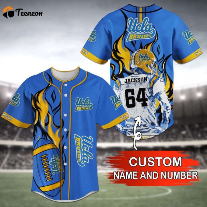 Ucla Bruins Baseball Jersey Personalized 2023 1