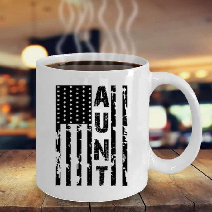 Uncle Vintage American Flag Coffee Mug 3