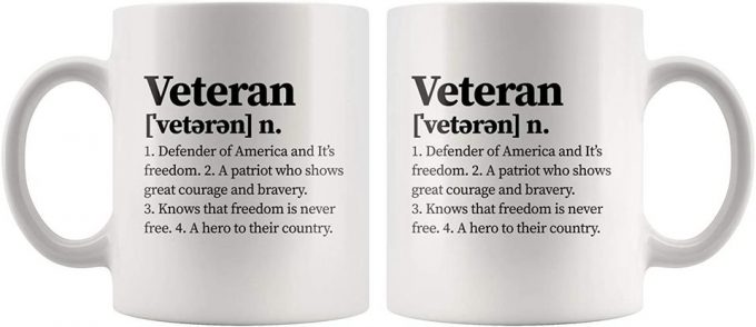 Veteran Definition Patriotic Mug 4