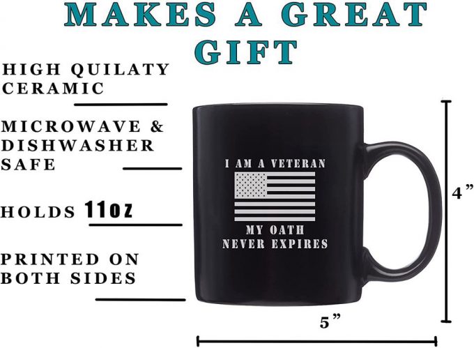 Veteran My Oath Never Expires Mug 2