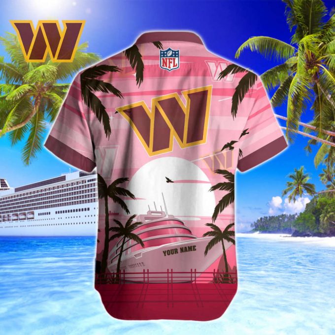 Washington Commanders Nfl-Hawaiian Shirt Custom