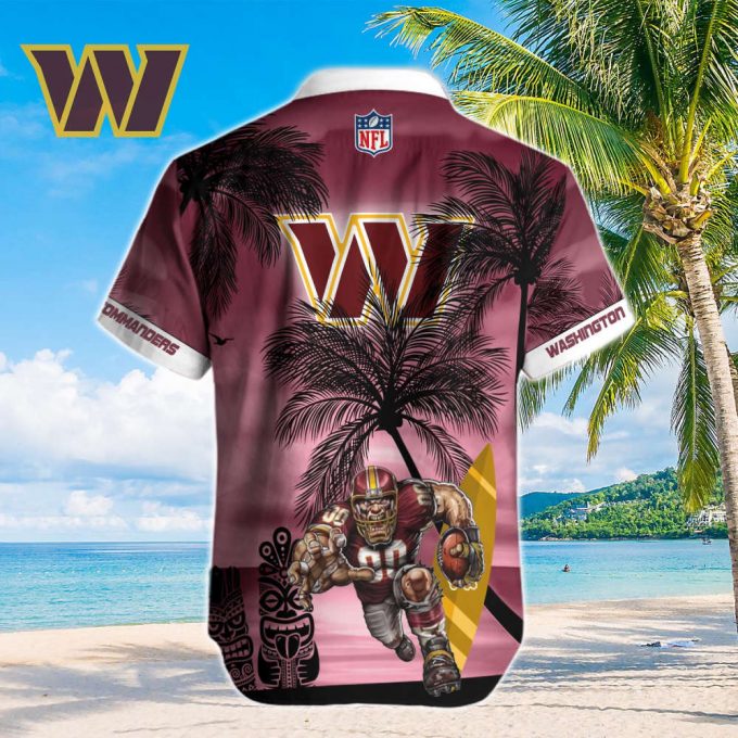 Washington Commanders Nfl-Hawaiian Shirt Custom 3