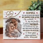 Wife Husband You Are Anniversary Photo Personalized Poster Canvas