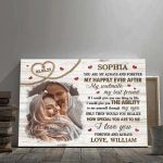 Wife Husband You Are Anniversary Photo Personalized Poster Canvas