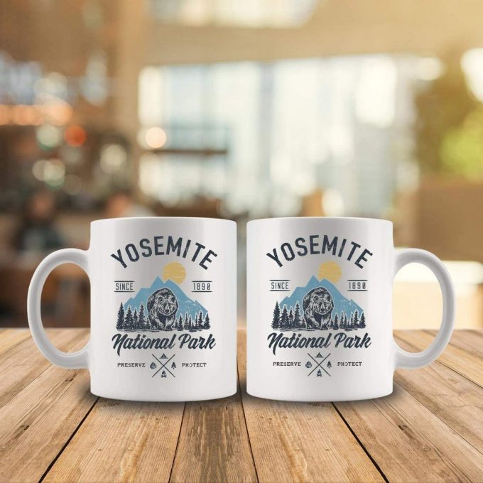 Yosemite National Park Hiking Coffee Mugs 3