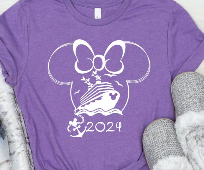 2024 Disney Cruise Shirts: Adults &Amp; Kids Tshirts Minnie &Amp; Mickey Matching Family 4