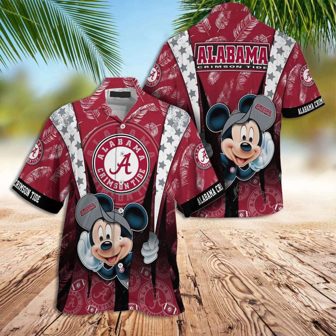 Alabama Hawaiian Shirt Mickey Mouse Hawaiian Shirt 1