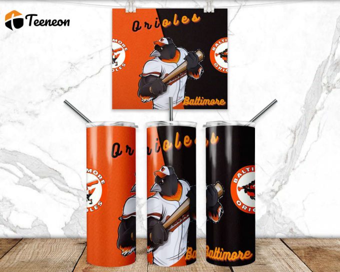 Baseball Team Skyline 20 Oz Skinny Tumbler Sublimation Designs Baseball Tumbler Straight/Tapered Png File Download Baseball Skinny 1