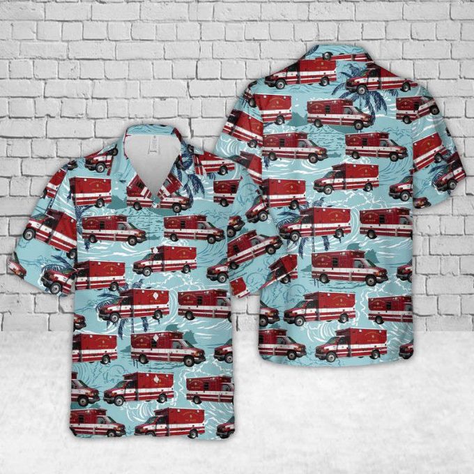 Gifts 2024Gifts 2024 San Francisco County Ems Ambulance Hawaiian Shirt For Men Women 1