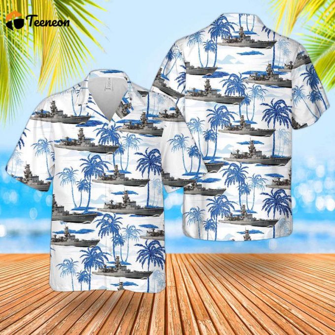 Belgian Navy F931 Louise-Marie Hawaiian Shirt Gift For Dad Father Days 1