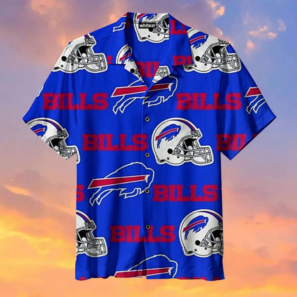 Blue Buffalo Bills Hawaiian Shirt 2