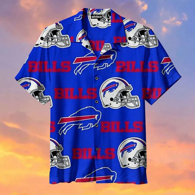 Blue Buffalo Bills Hawaiian Shirt 1