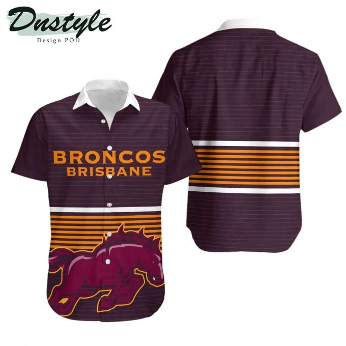 Brisbane Broncos 2021 Hawaiian Shirt 1