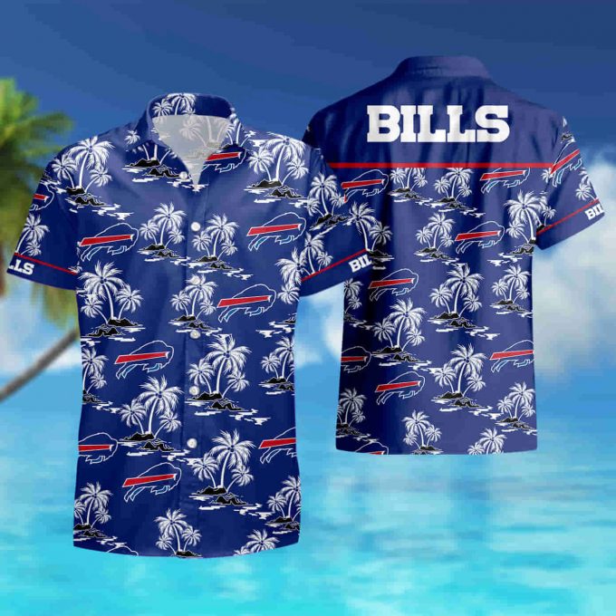 Buffalo Bills Blue Logo Hawaiian Shirt Summer Shirt 2
