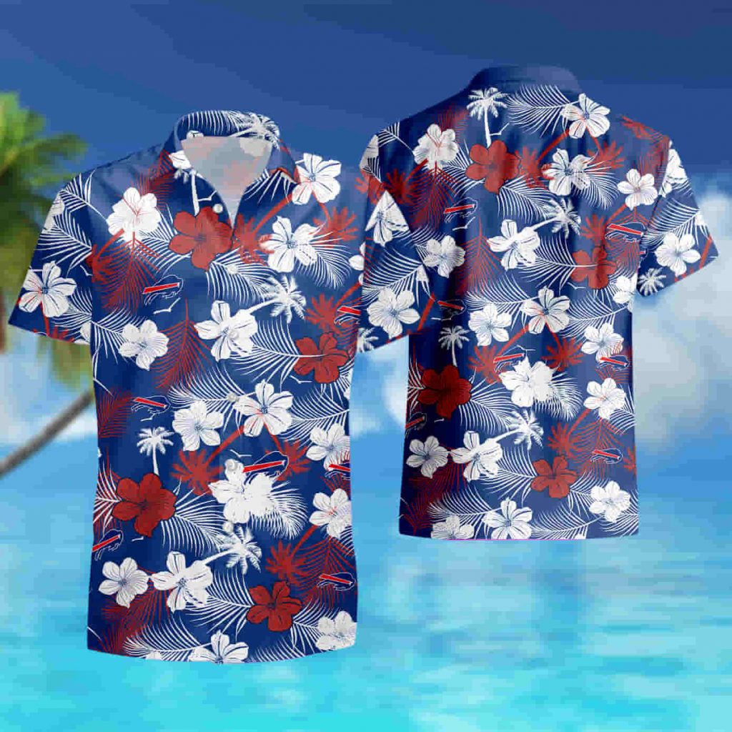 Buffalo Bills Floral Football Hawaiian Shirt Summer Shirt 10