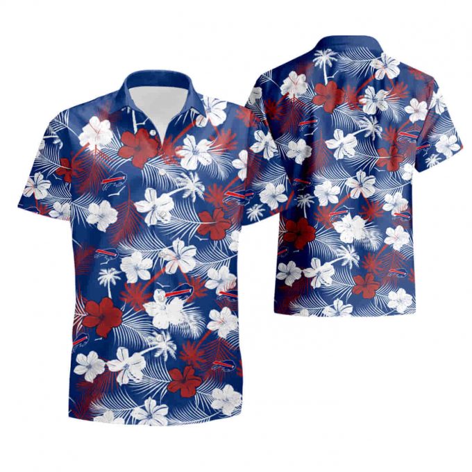 Buffalo Bills Floral Football Hawaiian Shirt Summer Shirt 4