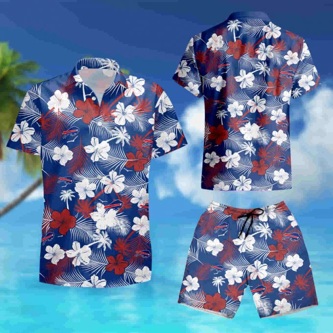 Buffalo Bills Floral Football Hawaiian Shirt Summer Shirt 5