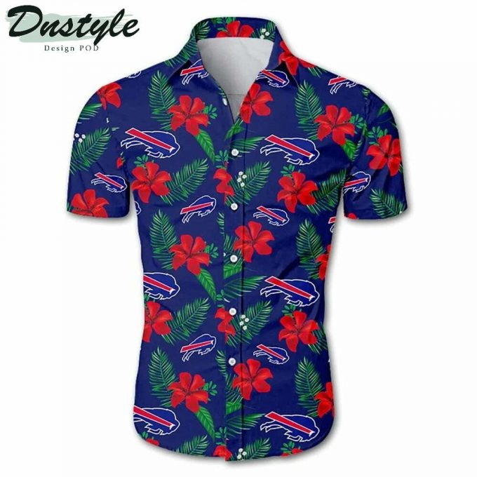 Buffalo Bills Floral Hawaiian Shirt 1
