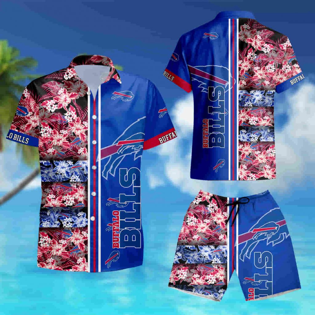 Buffalo Bills Flower1 Hawaiian Shirt Summer Shirt 8