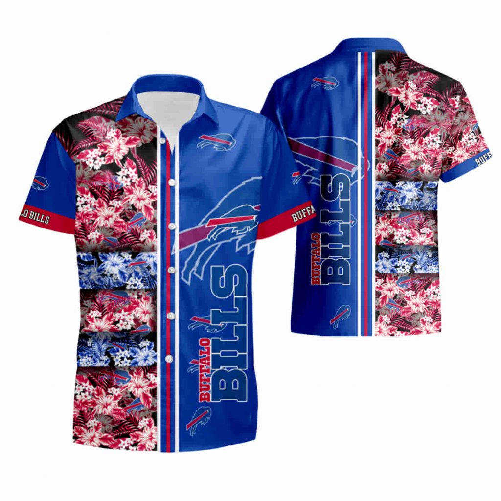 Buffalo Bills Flower1 Hawaiian Shirt Summer Shirt 12