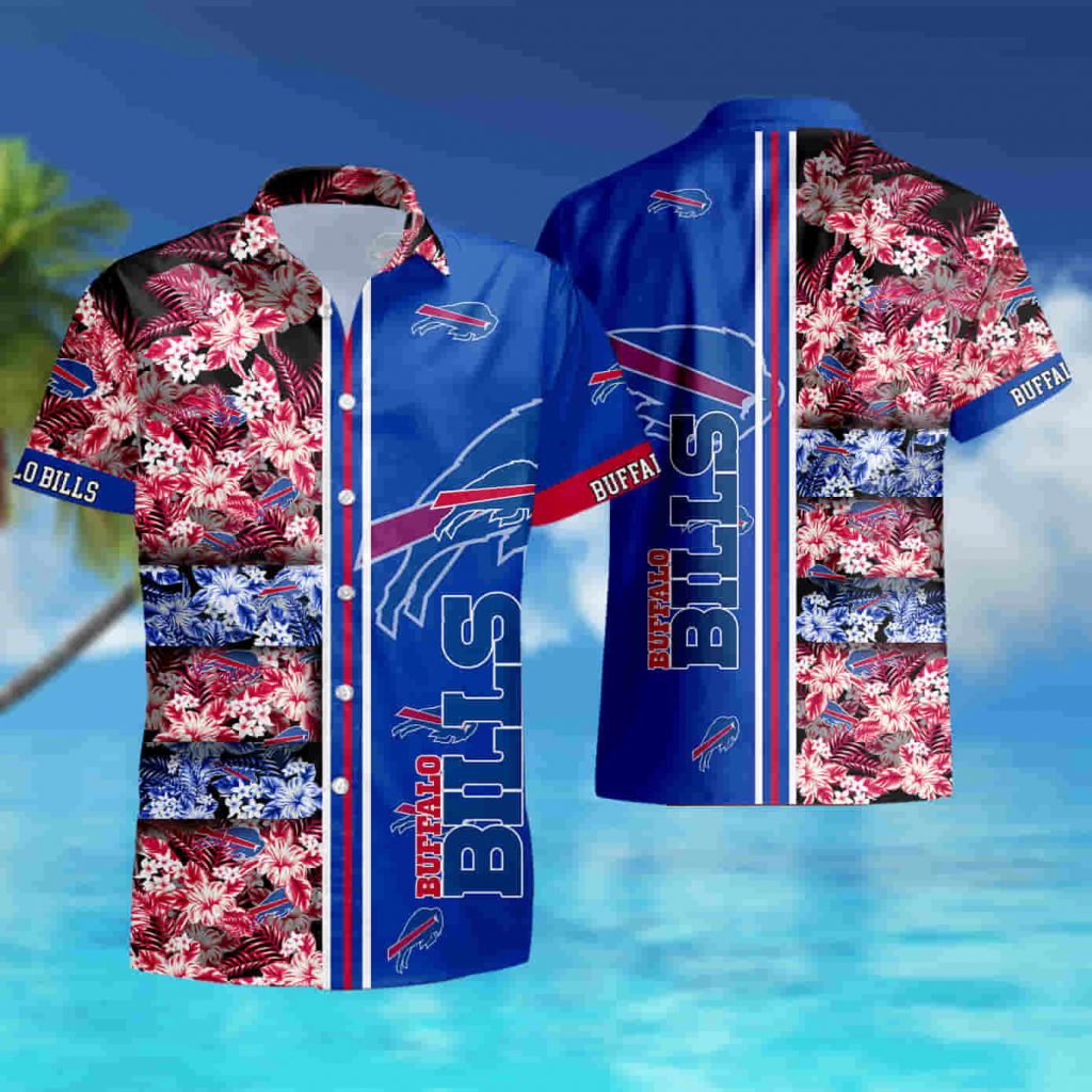Buffalo Bills Flower1 Hawaiian Shirt Summer Shirt 14