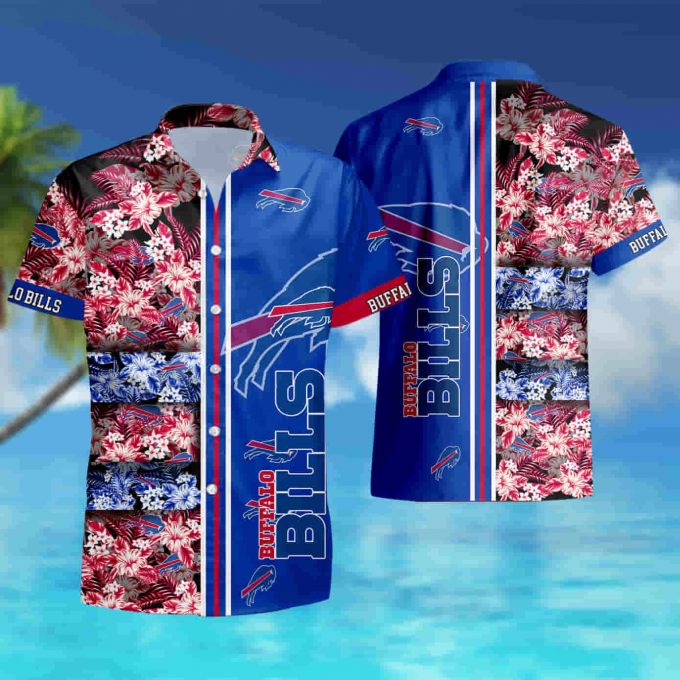 Buffalo Bills Flower1 Hawaiian Shirt Summer Shirt 5