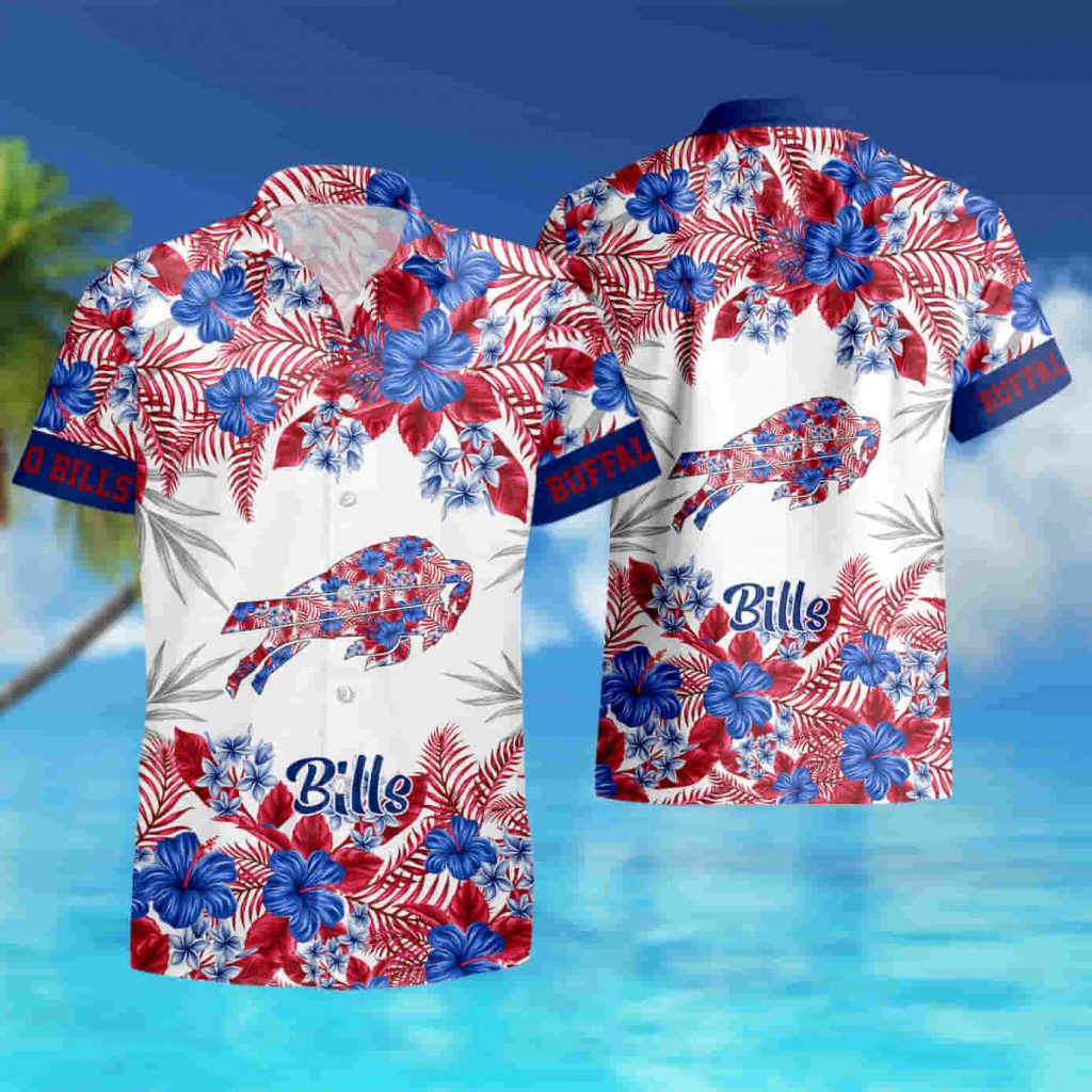 Buffalo Bills Graphic Flower Patterns Hawaiian Shirt Summer Shirt 10