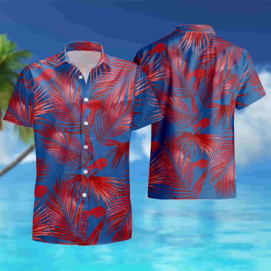 Buffalo Bills Hawaiian Button Up Shirt Summer Shirt 6