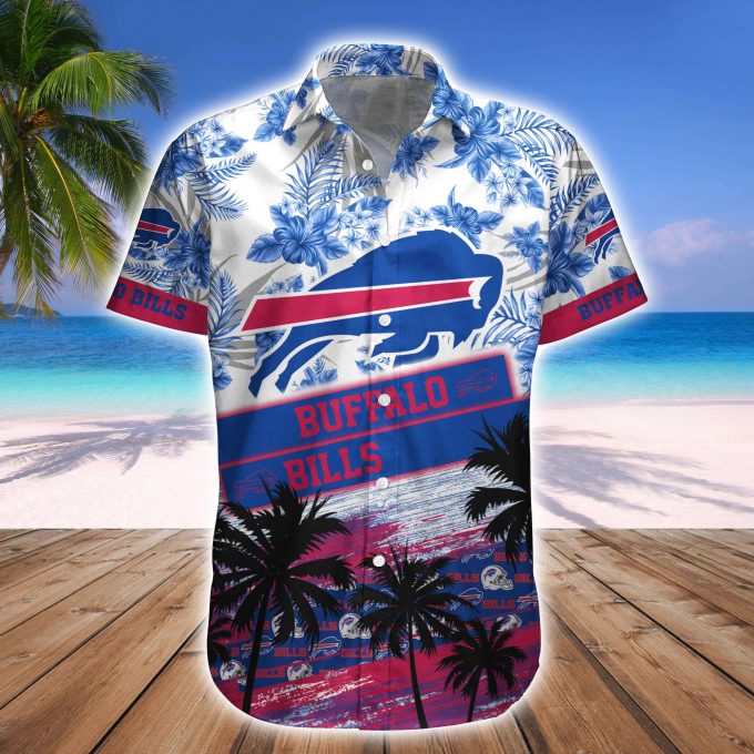 Buffalo Bills Hawaiian Shirt And Beach Short 5