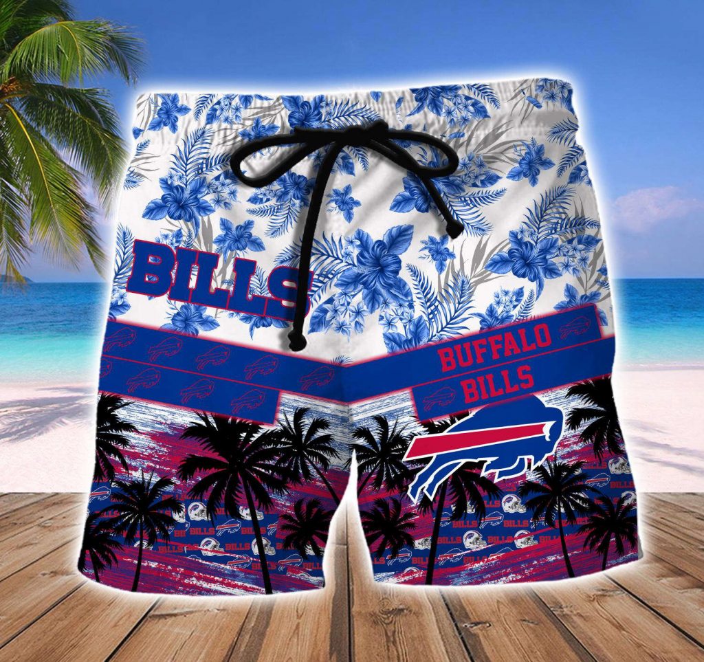 Buffalo Bills Hawaiian Shirt And Beach Short 18