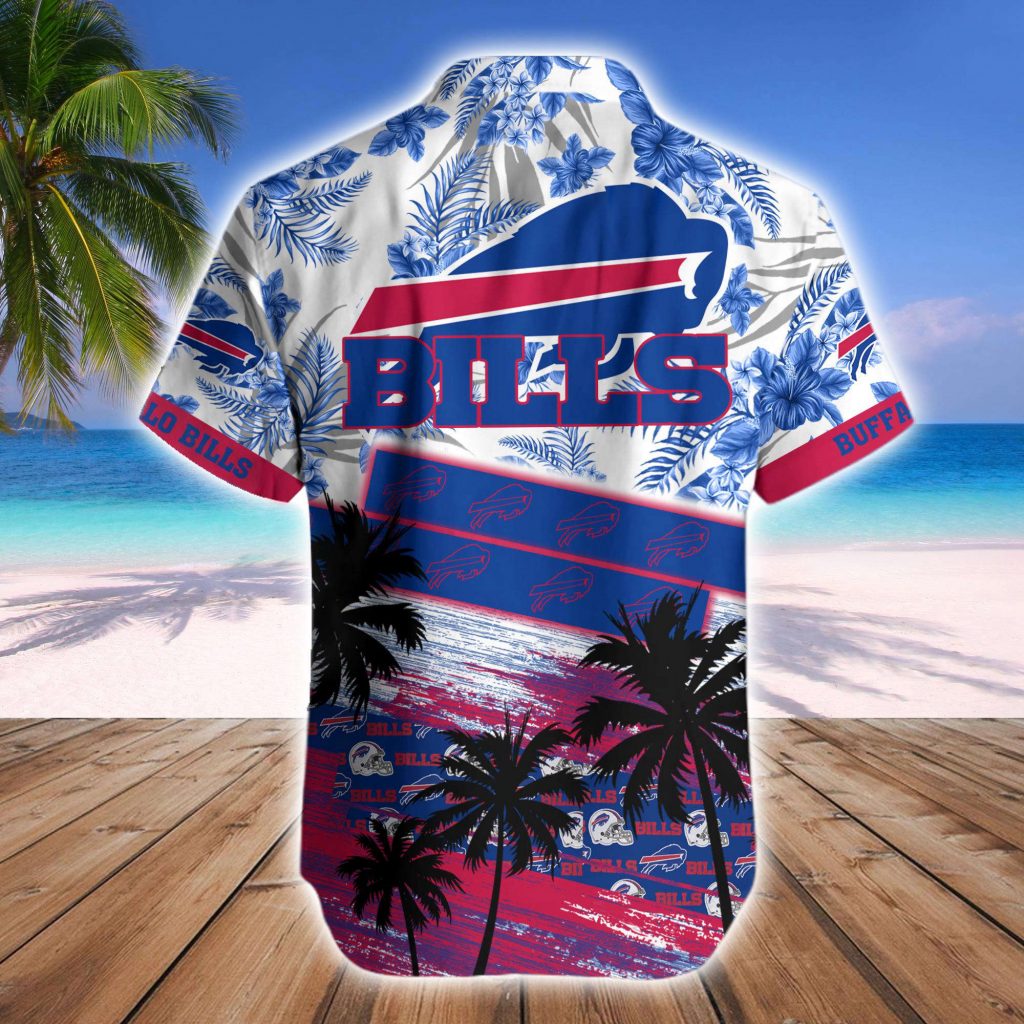 Buffalo Bills Hawaiian Shirt And Beach Short 12