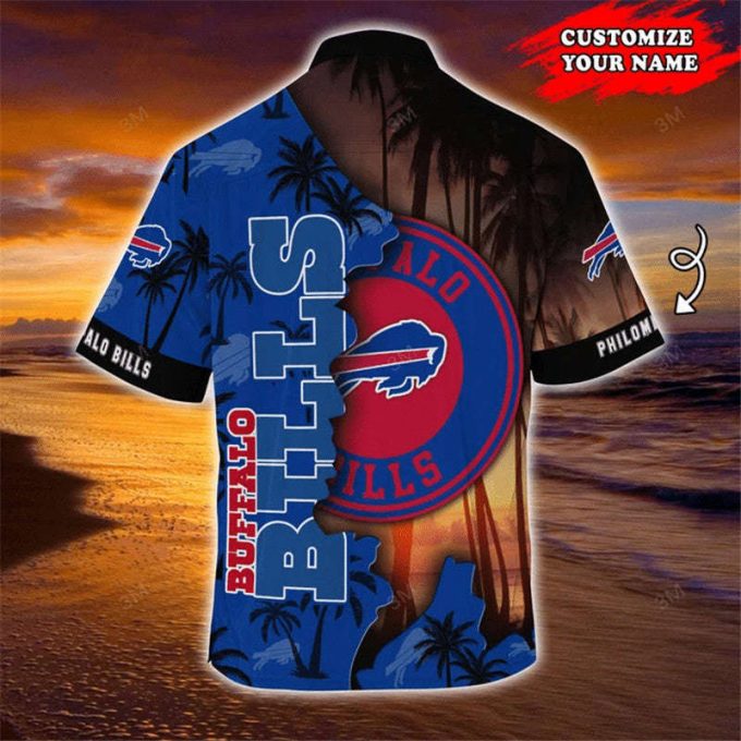 Buffalo Bills Hawaiian Shirt Customize Your Name 2