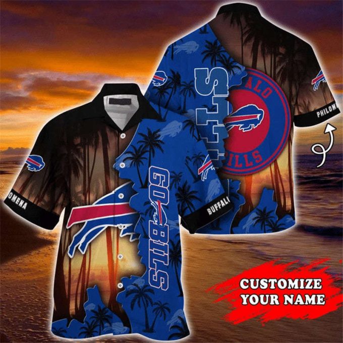 Buffalo Bills Hawaiian Shirt Customize Your Name 4