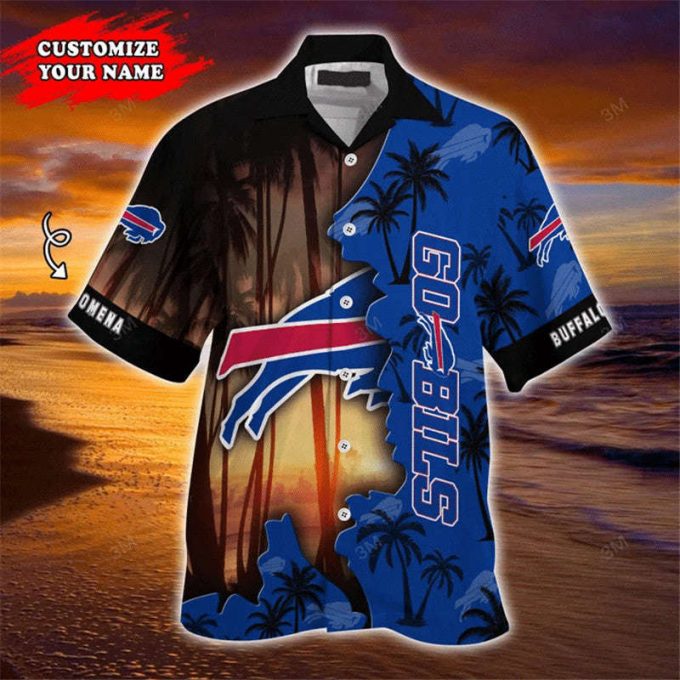 Buffalo Bills Hawaiian Shirt Customize Your Name 1