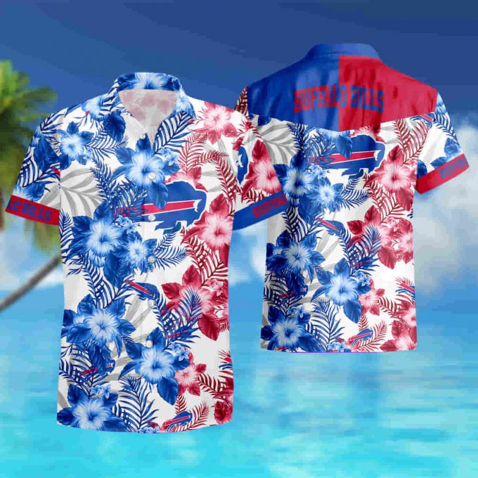 Buffalo Bills Hawaiian Shirt Gifts 2024 Tropical Flower 2021 Summer Shirt 2