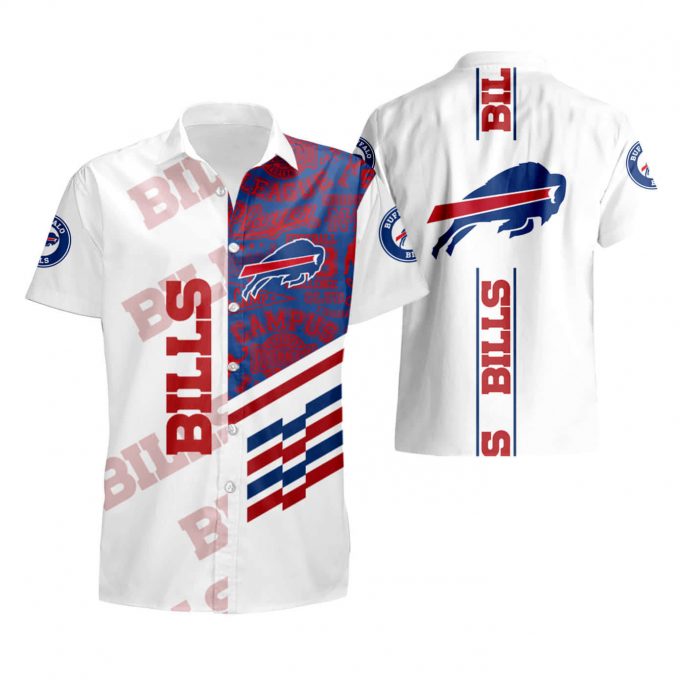 Buffalo Bills Logo 46 Hawaiian Shirt Summer Shirt 4