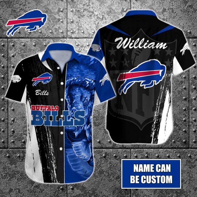 Buffalo Bills Nfl-Hawaiian Shirt Custom 1