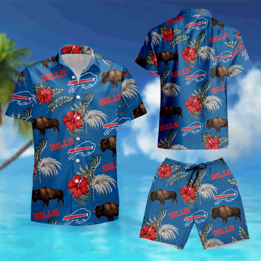 Buffalo Bills Nfl Wildlife Button Up Hawaiian Shirt Summer Shirt 10