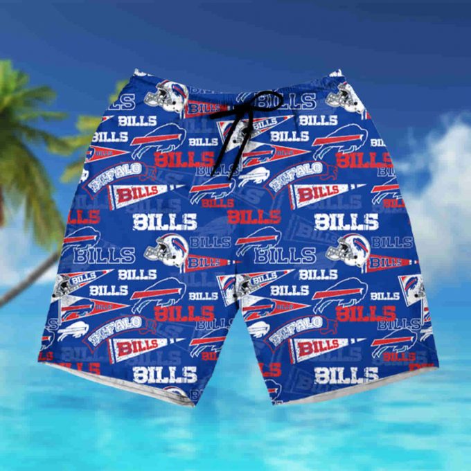 Buffalo Bills Retro Aop Hawaiian Shirt Summer Shirt 3