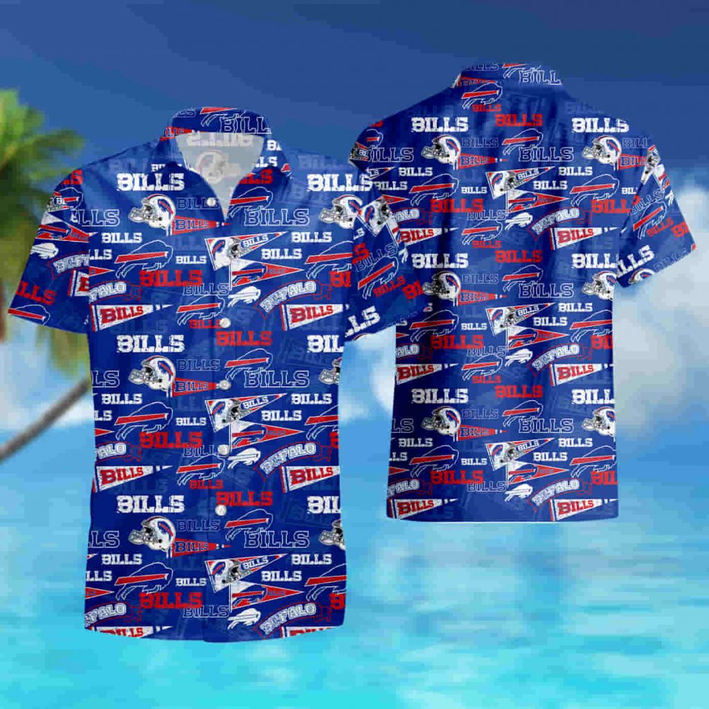 Buffalo Bills Retro Aop Hawaiian Shirt Summer Shirt 12