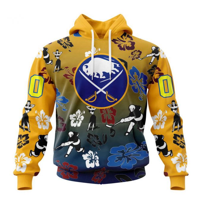 Buffalo Sabres Hawaiian Style Design For Fans Unisex Hoodie Hd3607 2