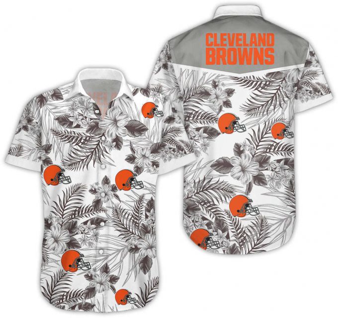 Cleveland Browns Hawaiian Shirt, Hwaiian For Gift 2