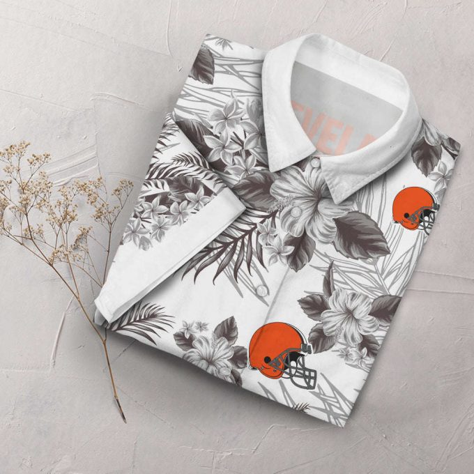 Cleveland Browns Hawaiian Shirt, Hwaiian For Gift 7