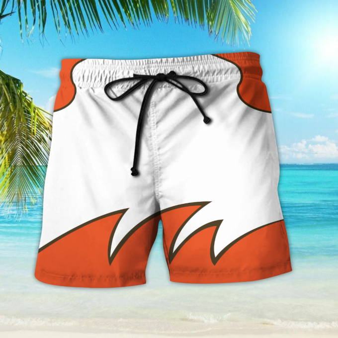 Cleveland Browns Hawaiian Shirt Summer_Hawaiian Shirt Gift, Christmas Gift 3