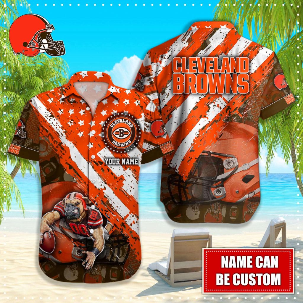 Cleveland Browns Nfl Custom Hawaiian Shirt 5