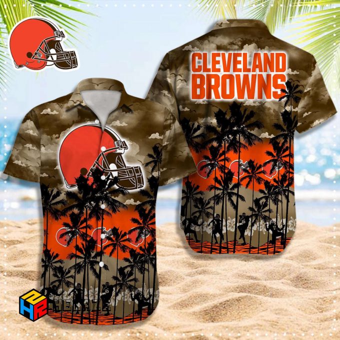 Cleveland Browns Nfl Hawaii Shirt 1