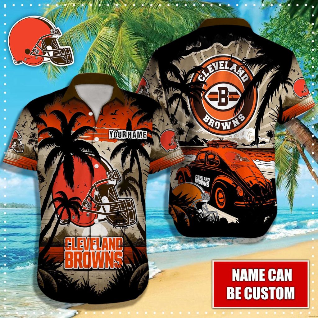 Cleveland Browns Nfl-Hawaii Shirt Custom 2