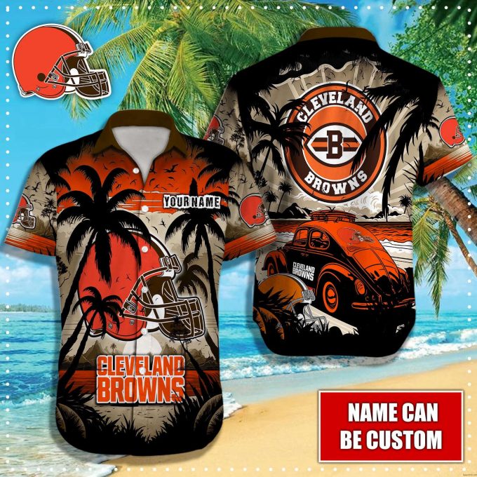 Cleveland Browns Nfl-Hawaii Shirt Custom 1