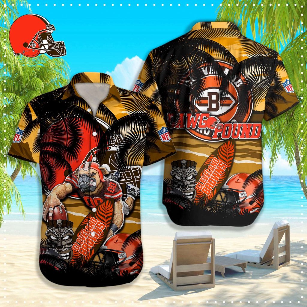 Cleveland Browns Nfl-Hawaiian Shirt 2